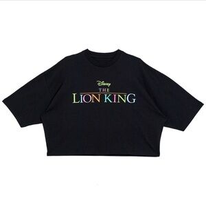 Disney The Lion King Oversized Crop Tee